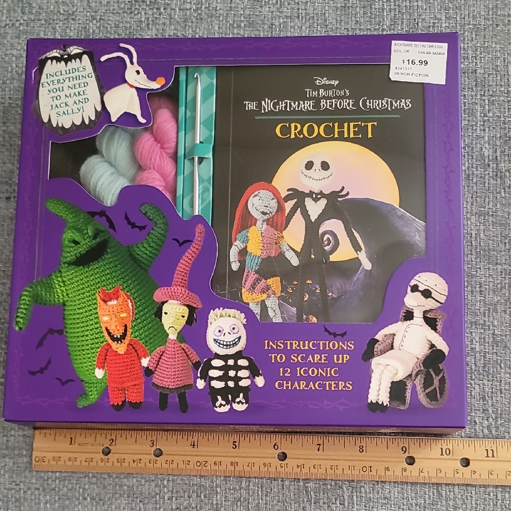Disney Nightmare Before Christmas Crochet Kit